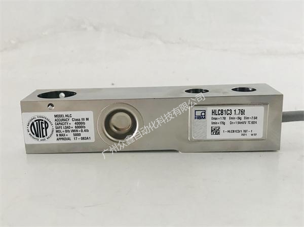 德国HBM称重传感器1-HLCA1C3/1.1T称重传感器实拍图3