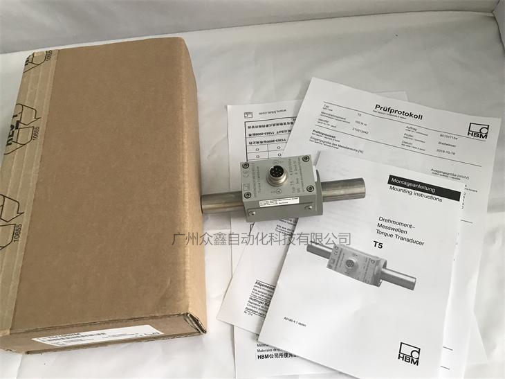  German HBM 传感器 1-T5/10NM扭矩传感器实拍图2