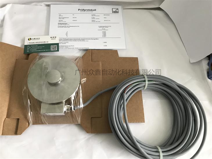  German HBM  1-C2/200KN力传感器实拍图1