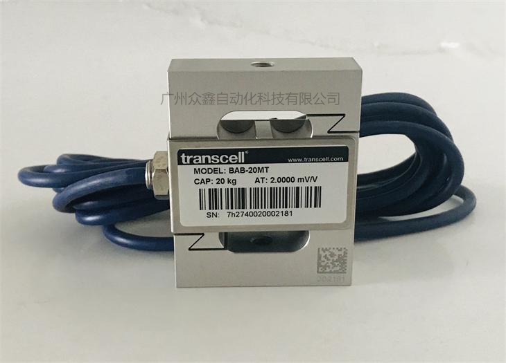 美国Transcell称重传感器BAB-75KG传力传感器实拍图2