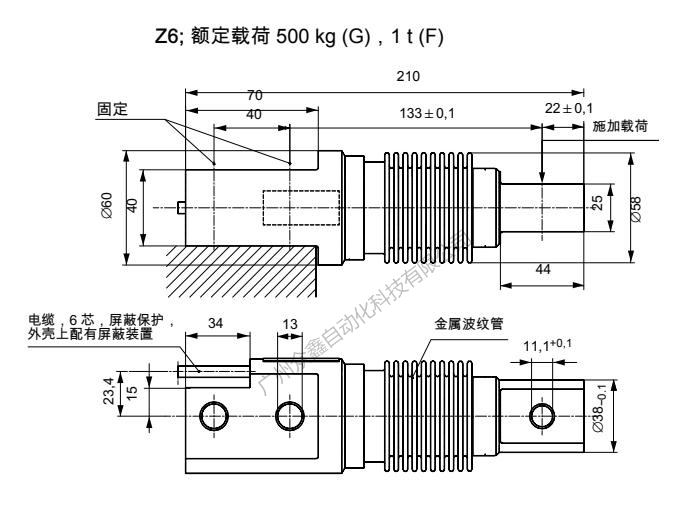 Z6FC3/1T产品尺寸