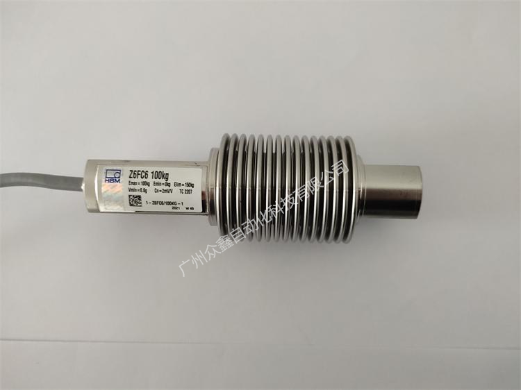 德国HBM 1-Z6FC6/20kg称重传感器实拍图2