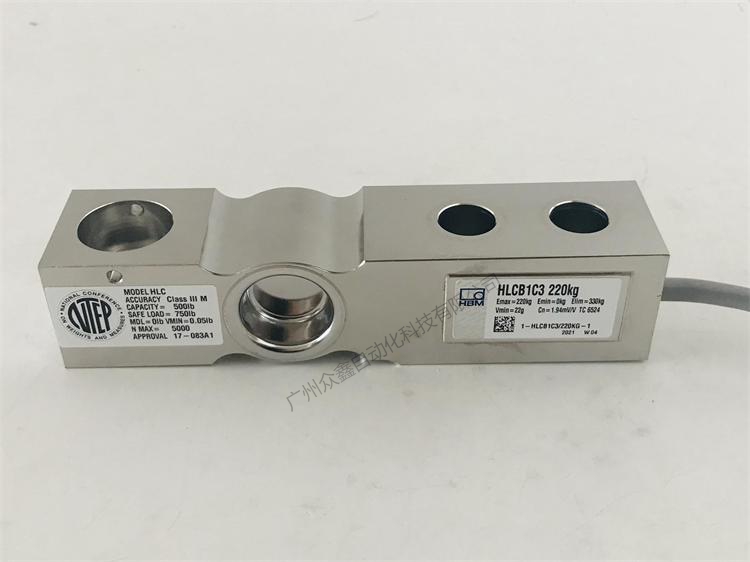 德国HBM 1-HLCB1C3/220kg称重传感器实拍图3