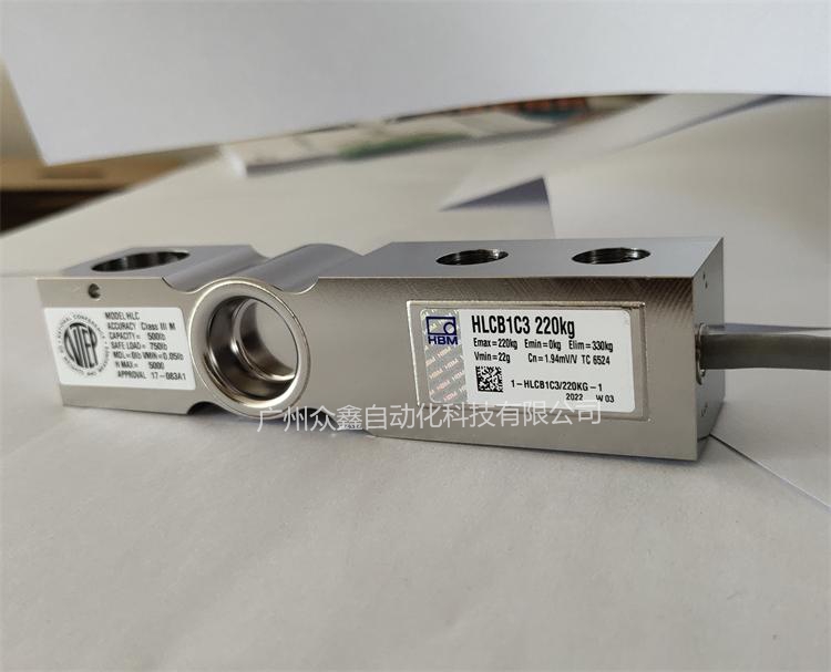 德国HBM 1-HLCB1C3/220kg称重传感器实拍图4