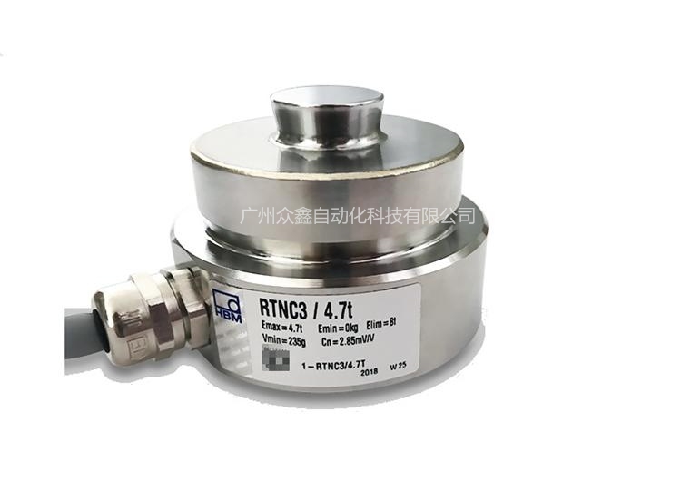 德国HBM 1-RTNC3/1t称重传感器实拍图1