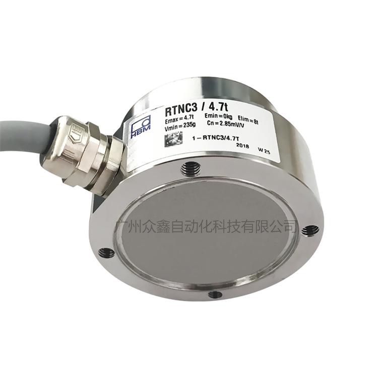 德国HBM 1-RTNC3/1t称重传感器实拍图2