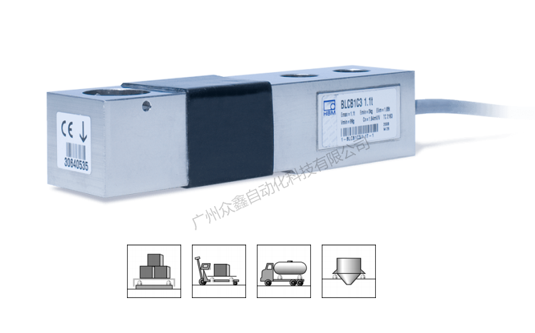 德国HBM BLCB1C3/1.76t称重传感器实拍图