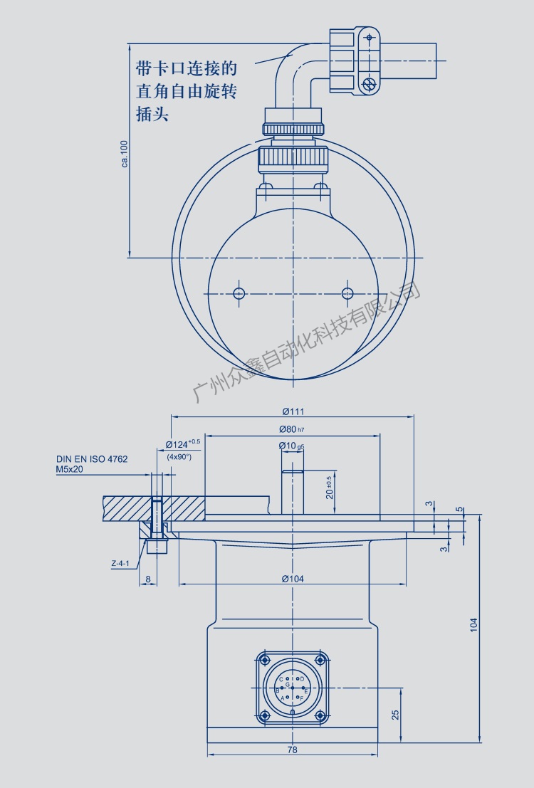 IGP-3-P-6501-A502角度传感器 德国novotechnik角度传感器产品尺寸